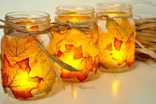 DIY lanterne automne